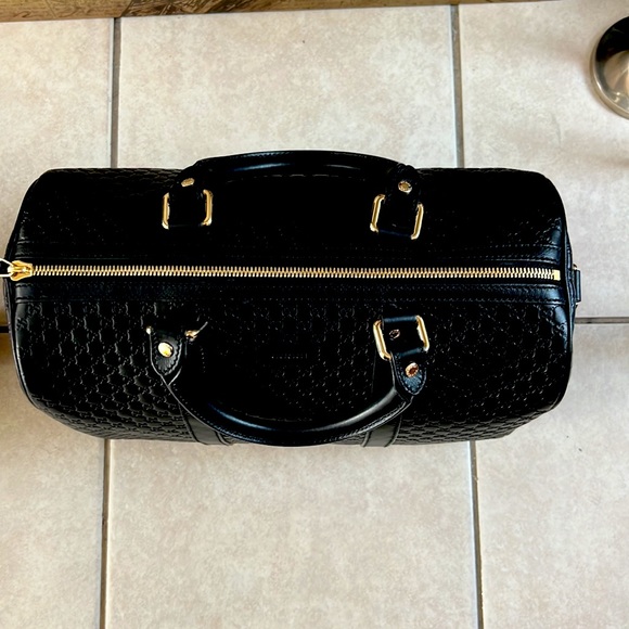 AUTHENTIC GUCCI GUCCISSIMA BOSTON SATCHEL SHOULDER BAG - Picture 7 of 17